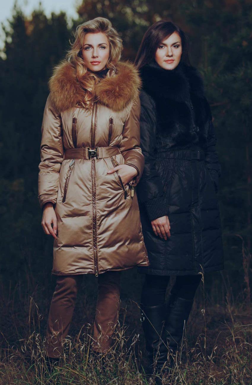 Stylish Women in Field